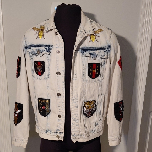 Reason Patch Denim Jacket